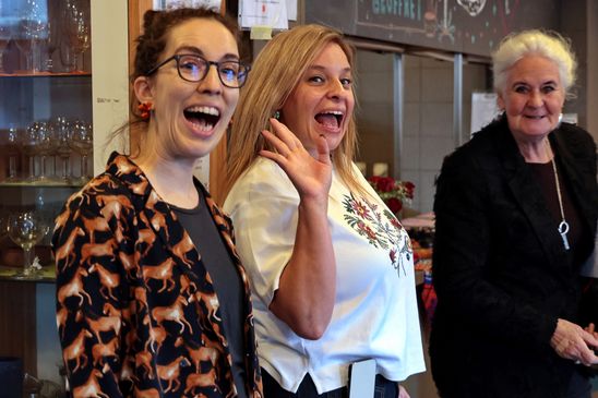 Jüngere Gesichter im Vorstand NQVG: Ana Paula Ribeiro Reis und Dana Guran. (Foto: František Matouš)