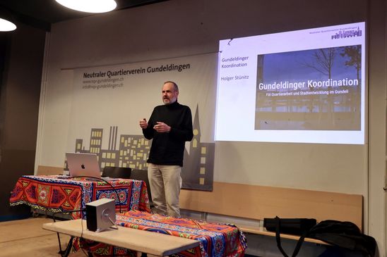 Holger Stünitz zur Gundeldinger Koordination. (Foto: František Matouš)