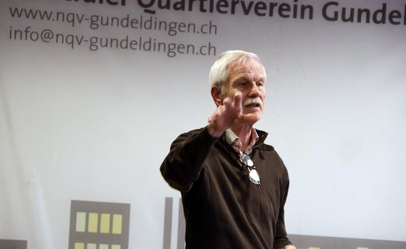 Markus Bodmer, abtretender Vizepräsident, kommentiert die vergangenen 10 Jahre ... (Foto: Thomas Weber)