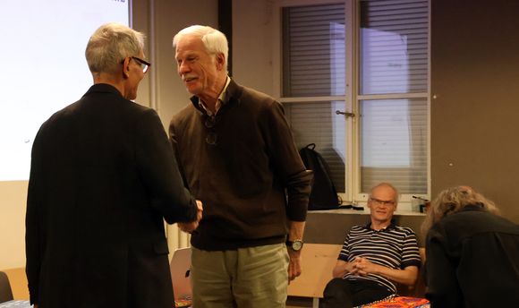 Letztes Handshake als Präsident und Vizepräsident. (Foto: Thomas Weber)