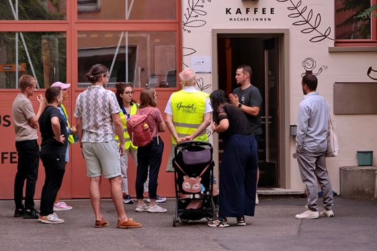 Empfang bei den Kaffeemachern (FM)
