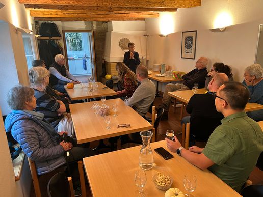 Ursi Ebner hat das "buffet un peu riche" organisiert