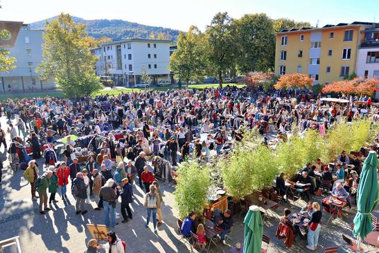Quartiersflohmarkt im Herzen von Vauban am Alfred-Döblin-Platz
