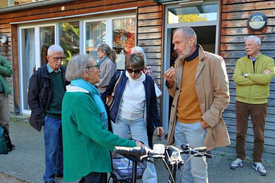 Austausch zwischen NQVG-Mitgliedern und dem Stadteilverein Vauban